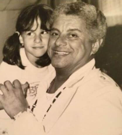 Santana Thompson mother Audrey Puente with her musician father Tito Puente.